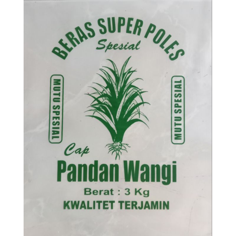 plastik beras 3kg 50pcs