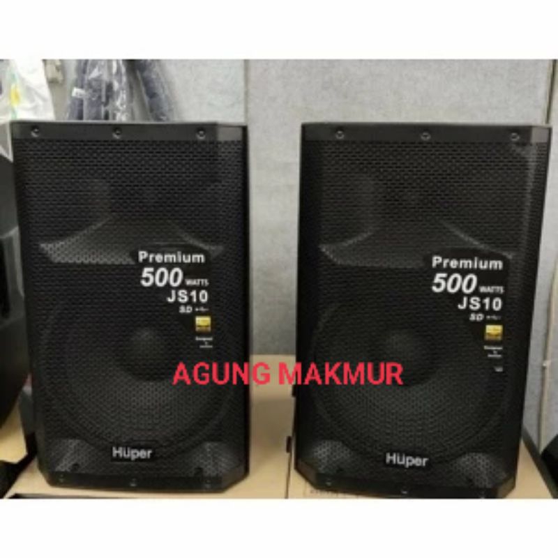 SPEAKER AKTIF HUPER JS10 SPEAKER AKTIF 15 INCH HUPER JS10 ORIGINAL