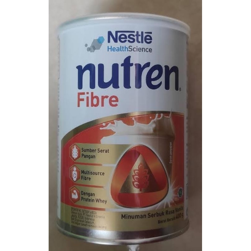 NUTREN FIBER 400gr Rasa Vanilla  2 x 400gr.
