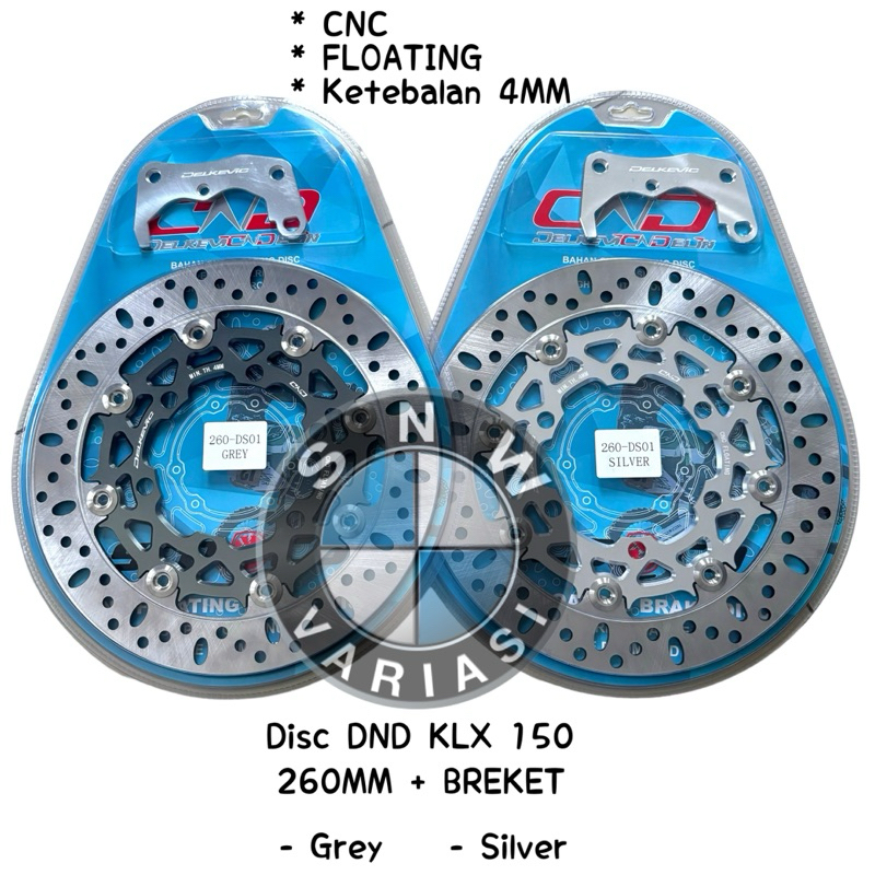 Discbrake Diskbrake Piringan Cakram Depan KLX 150 Dtracker CNC Floating DELKEVIC