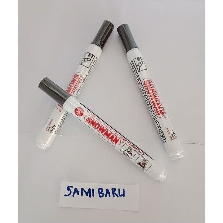 

Spidol Permanen Marker Hitam ABG-12