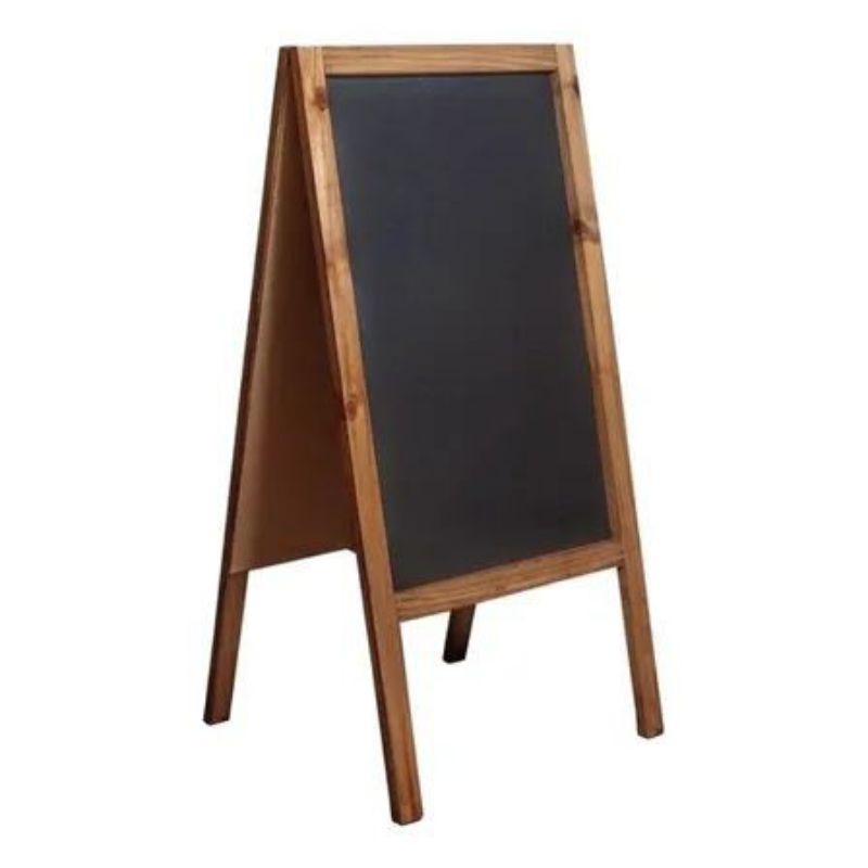 

Black board 2 sisi /papan tulis /menu tulis kapur 50 cm x 80 cm