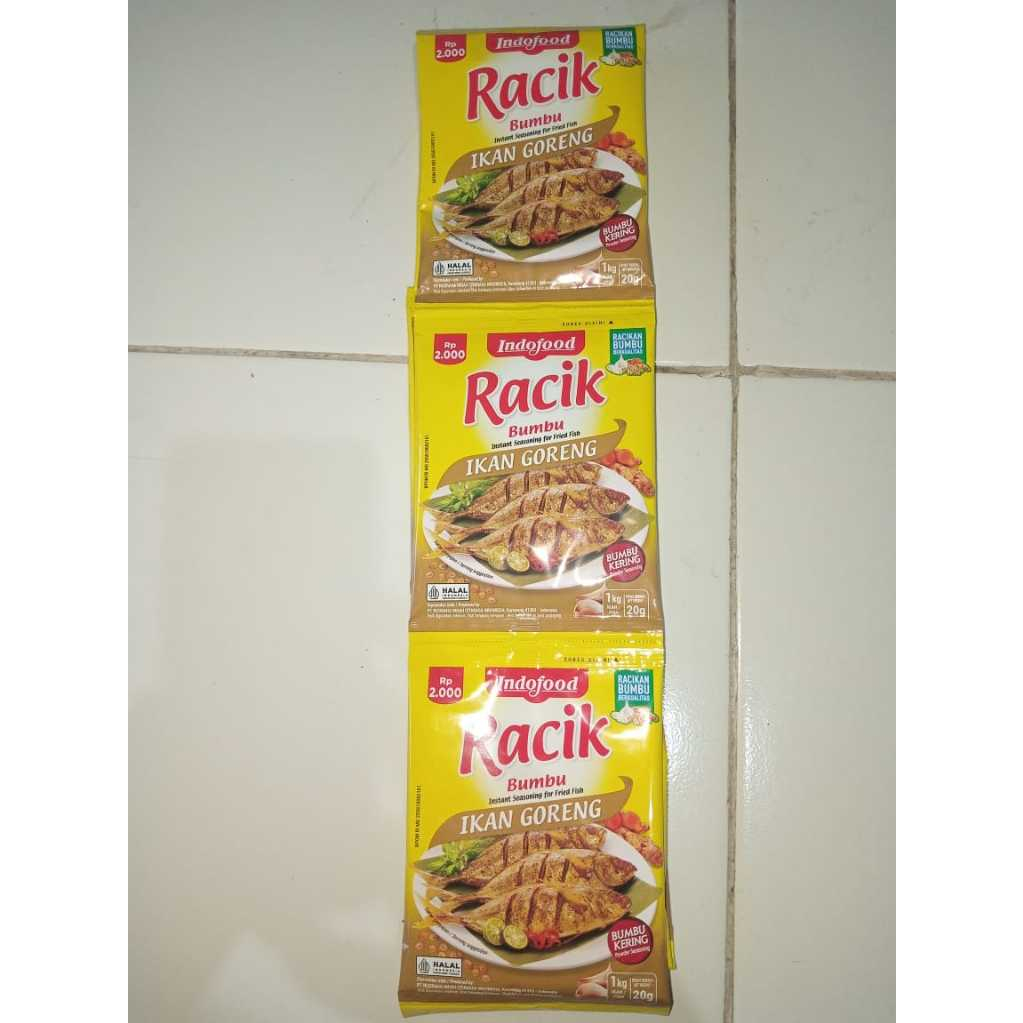 

Racik Bumbu Ikan Goreng 10x20gr