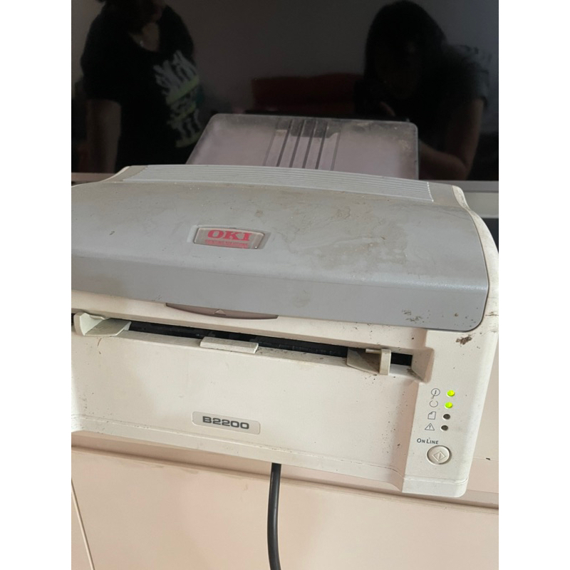 prelove printer masi nyala type oki mono B 2200