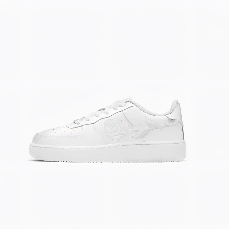 KONGLOMERADS Sneakers ZEPPELIN polos putih pria wanita