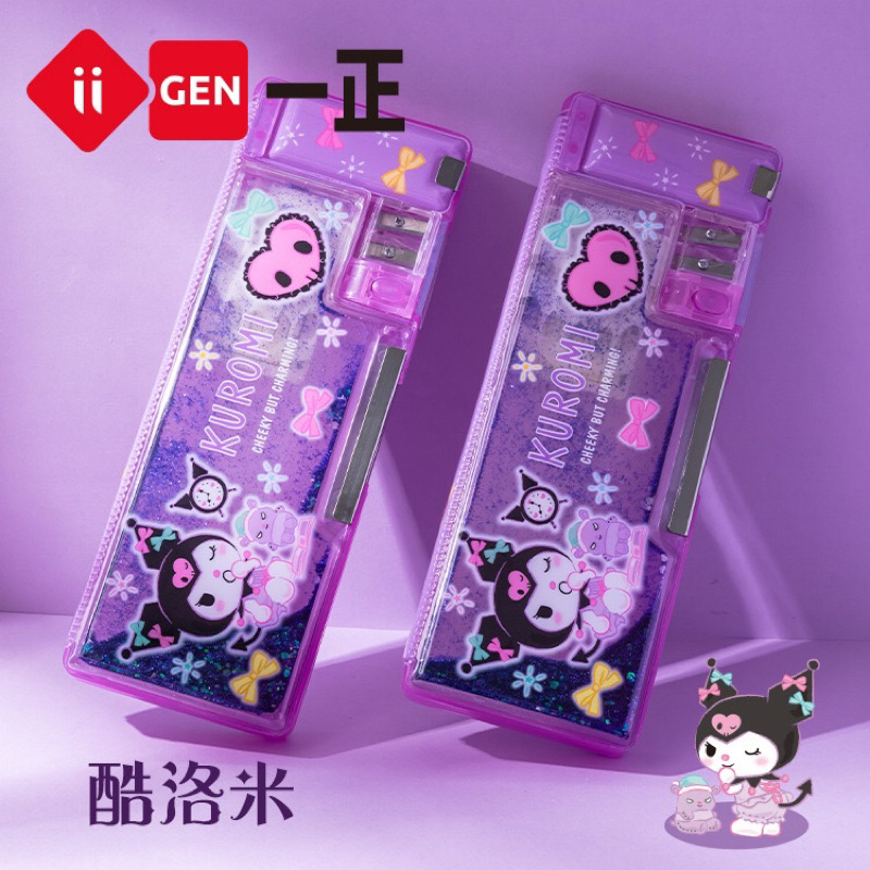 

Delunashop DL577S premium iigen kotak pensil Tempat Kotak Pensil karakter cinnamonroll kuromi