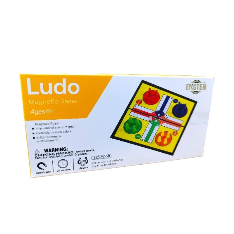 Permainan Ludo Magnit / LUDO Magnetic Board Game / Permainan Edukasi Anak