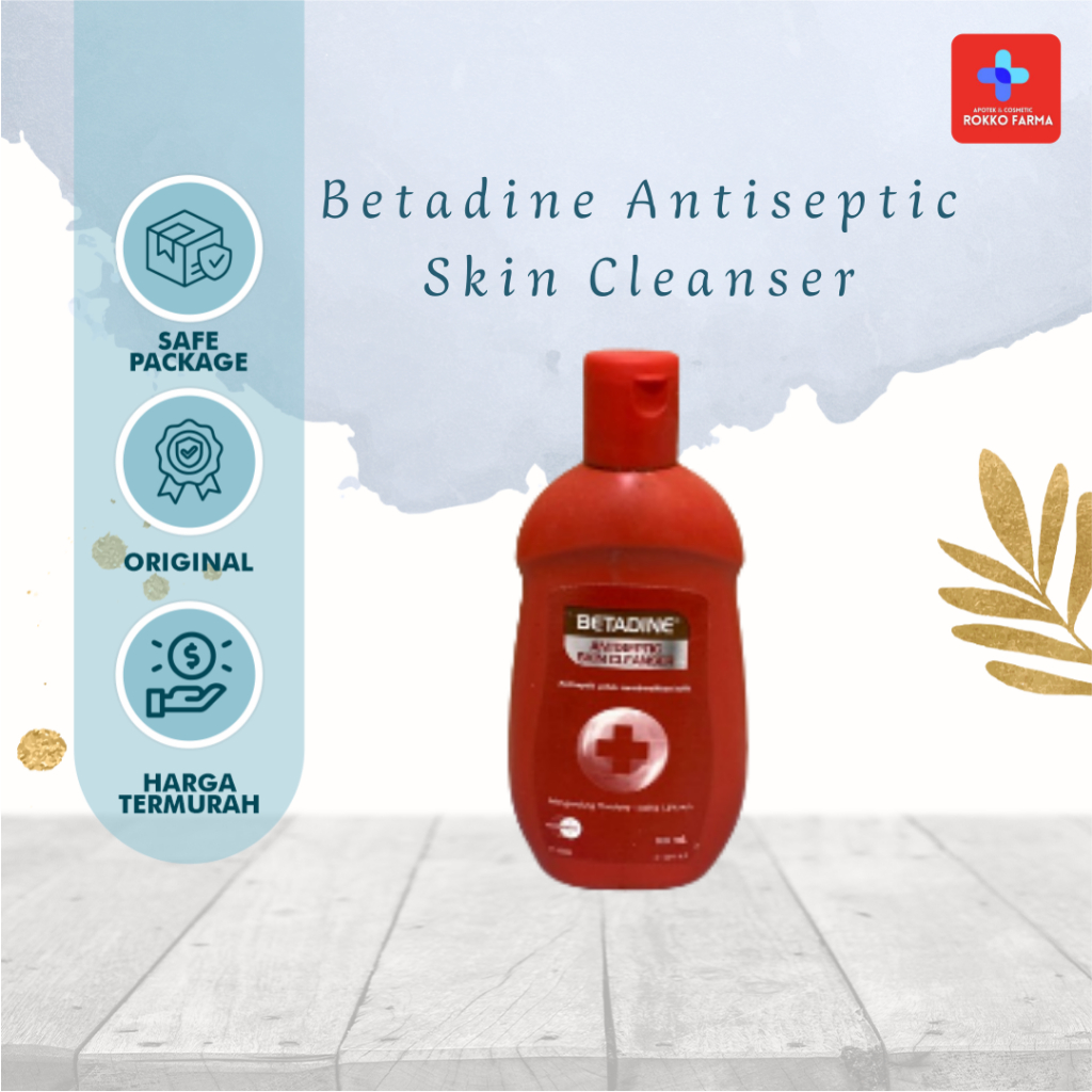 Betadine Antiseptic Skin Cleanser 60ml - 100ml