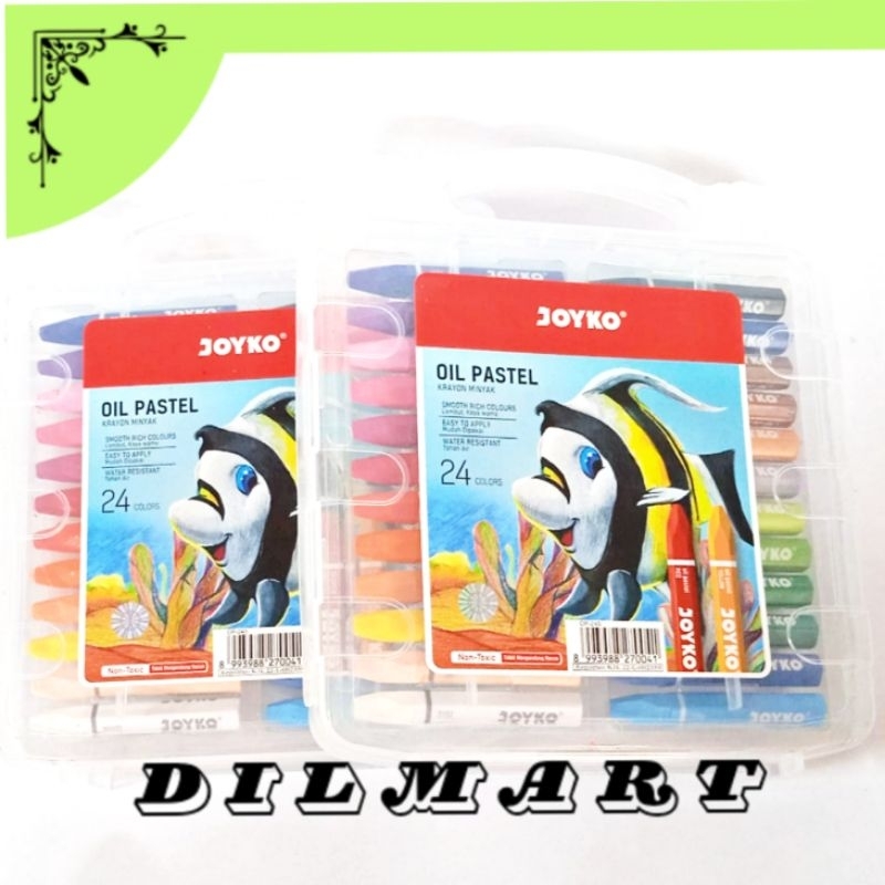 

(pcs)set crayon joyco 24 warna