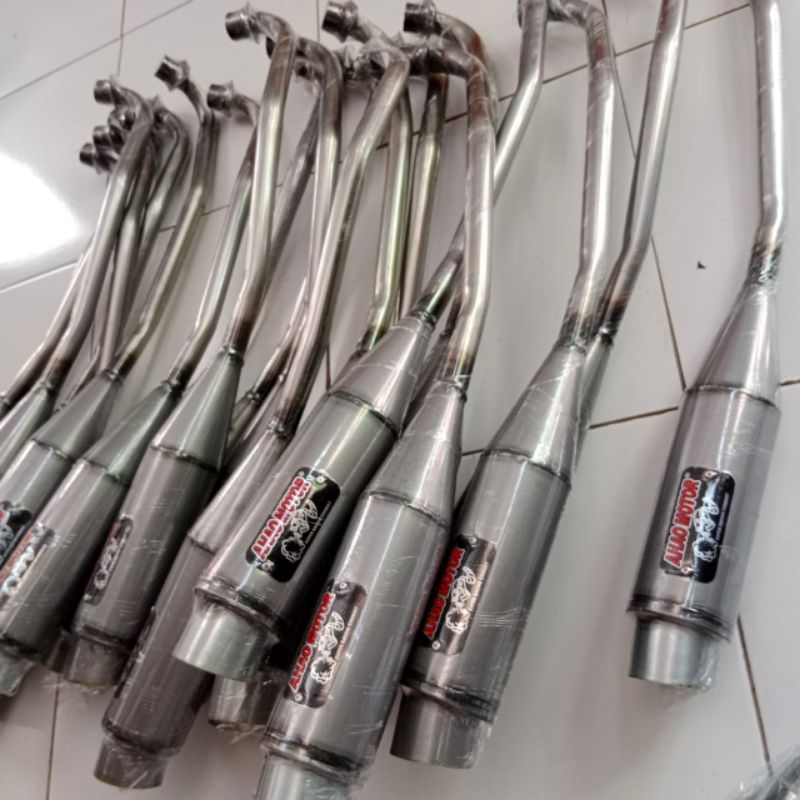 knalpot racing AHAU supra karisma jupiter revo