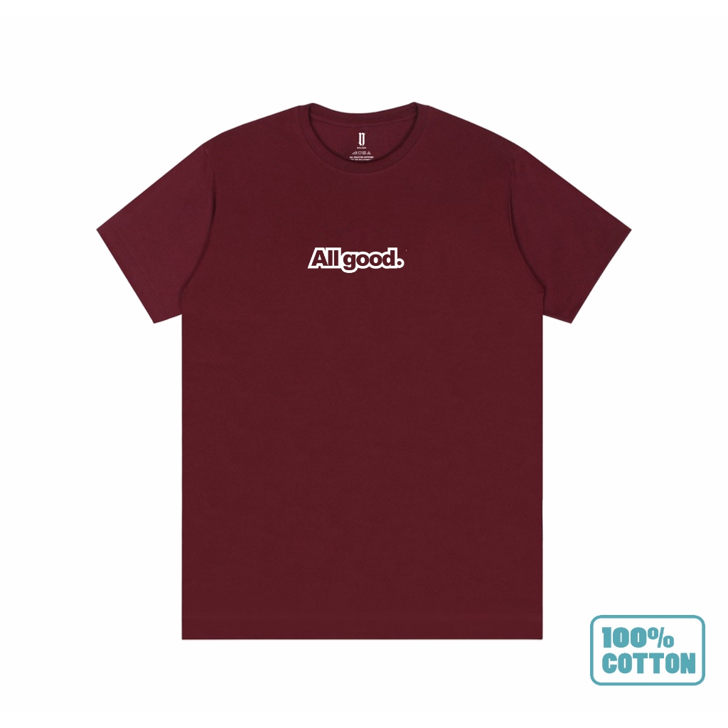 Kaos Pria Wanita ALLGOOD Combed 24s / Kaos Distro Original B021 - Distro68
