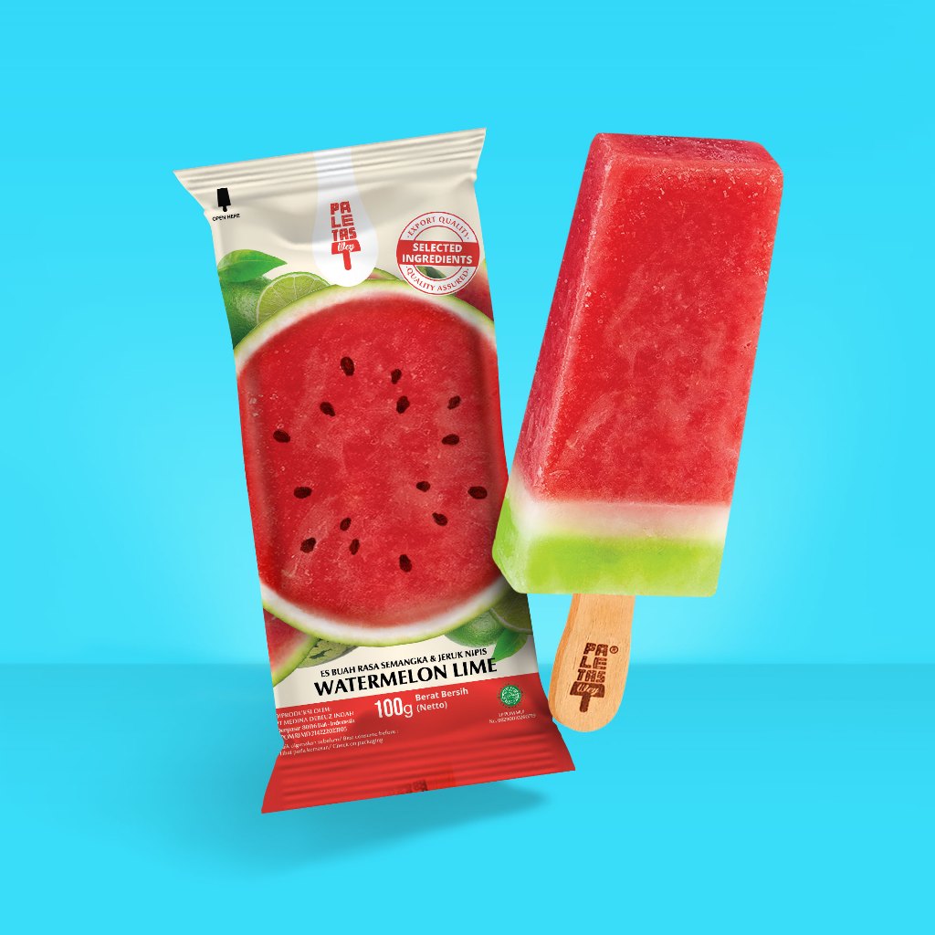 

Es Krim Paletas Wey Fruity Watermelon Lime