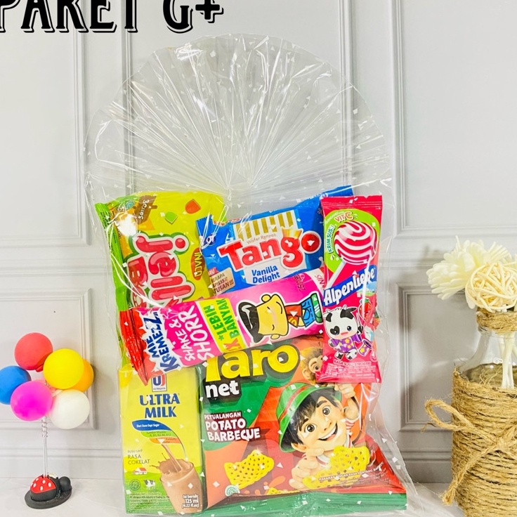 

XBPJ3426 (C6369] Paket Snack Ulang tahun G / Bingkisan / Souvenir / Goodie bag ulang tahun anak