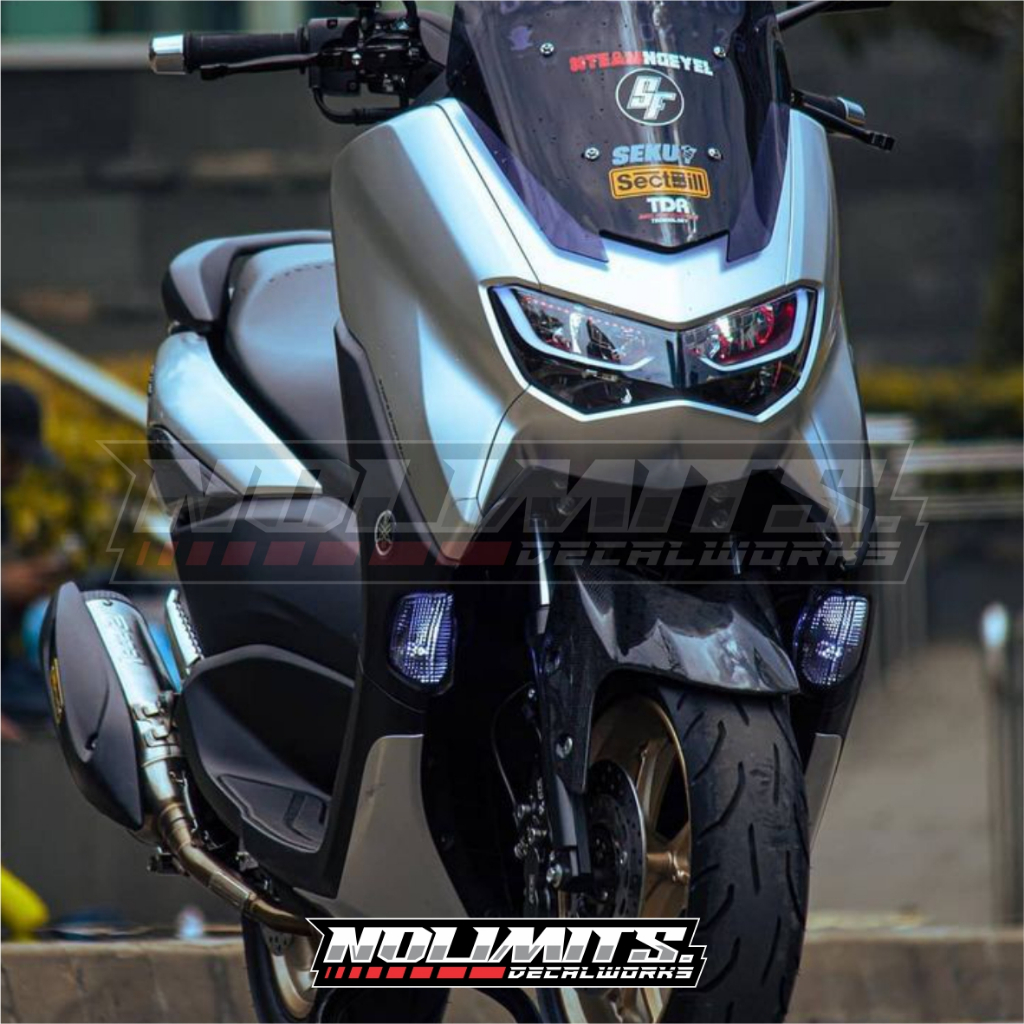 DECAL POLOS NMAX SILVER CANDY FULLBODY NMAX NEW & NMAX OLD