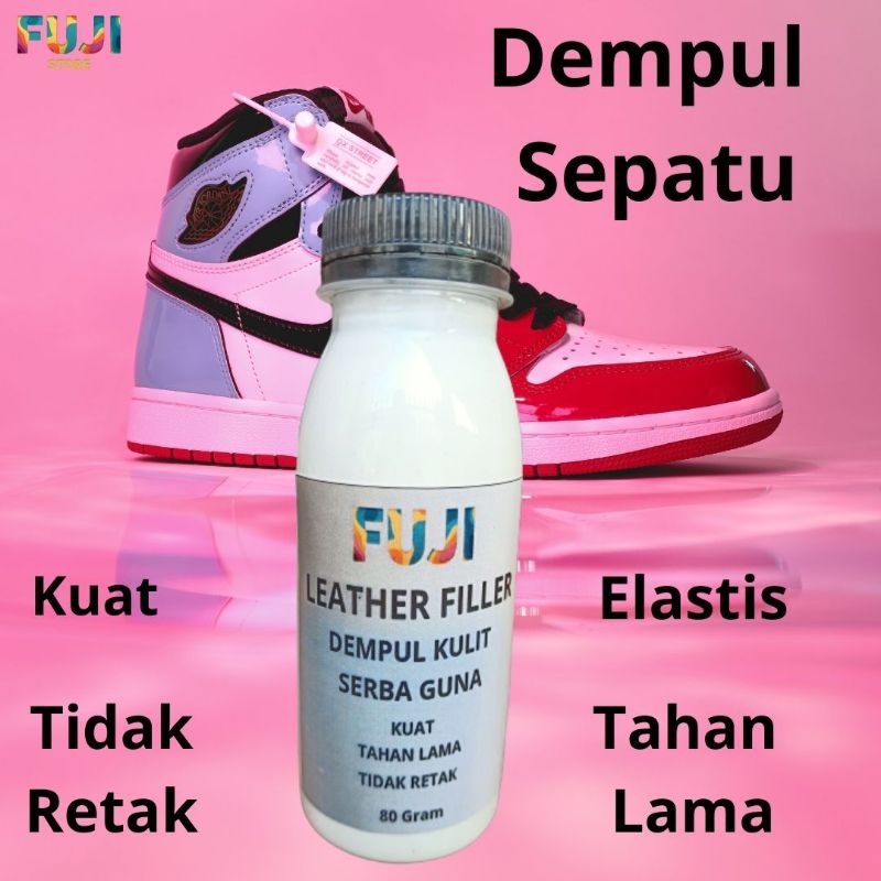 Dempul Sepatu Leather Filler Kulit Tas Sofa Jok Jaket 500 Gram