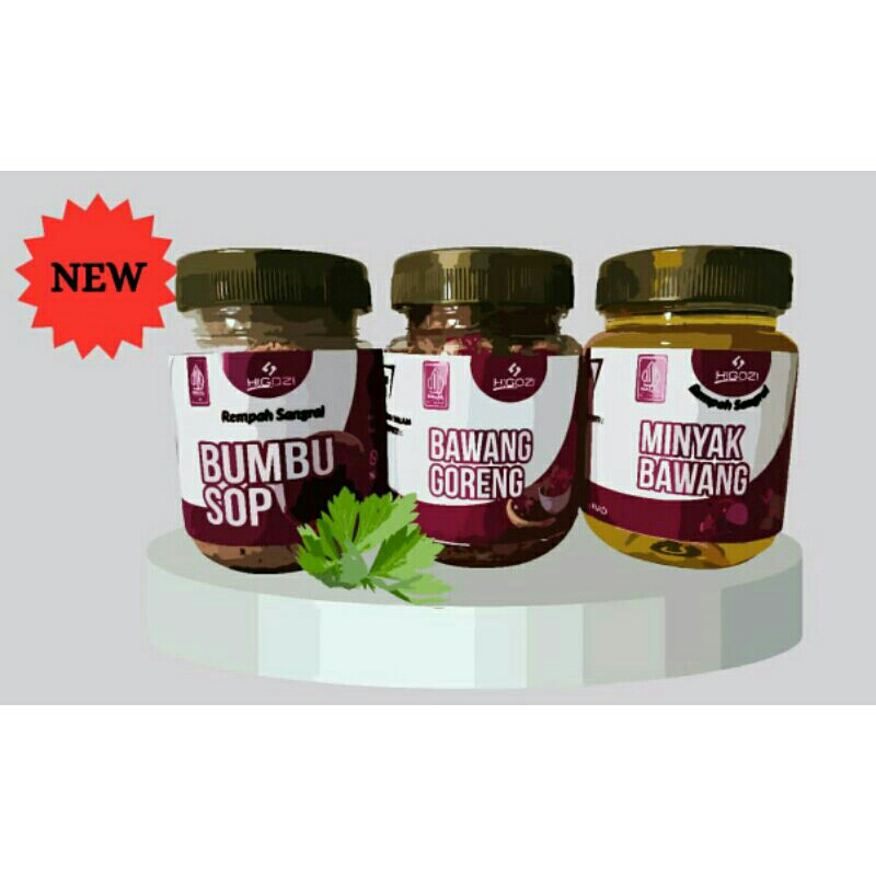 

BUMBU SOP HIGOZI (paketan terdiri dari BUMBU SOP, BAWANG GORENG, MINYAK BAWANG)