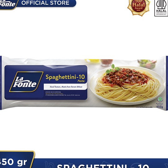 

modelTipe ZYV295 La Fonte Spaghettini 450gr - 1 Pc