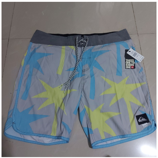 Boardshort Quiksilver Grey Blue size 33 & 36 / Celana Renang Pria / Celana Surfing Pria
