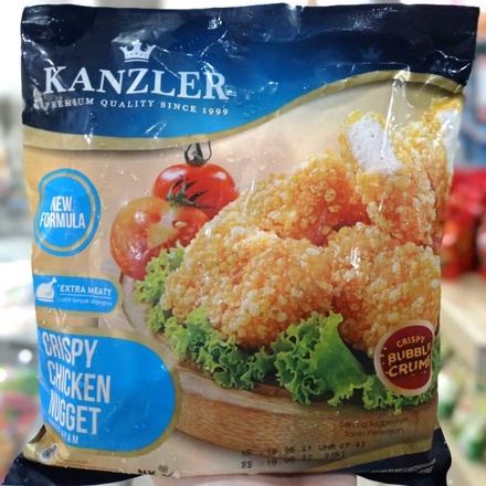 

TIPE NY586 Kanzler Crispy Chicken Nugget 450gr / Nuget Ayam Kanzler