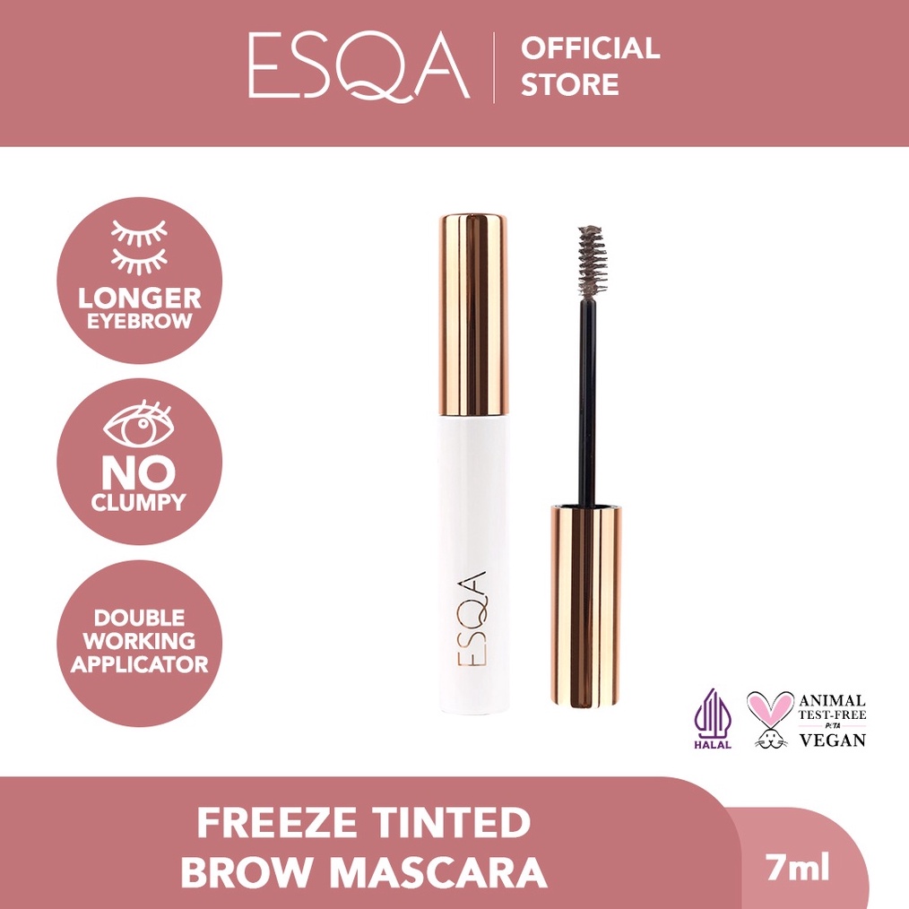 ReadyESQA Freeze Tinted Brow Mascara - Ash Brown▼