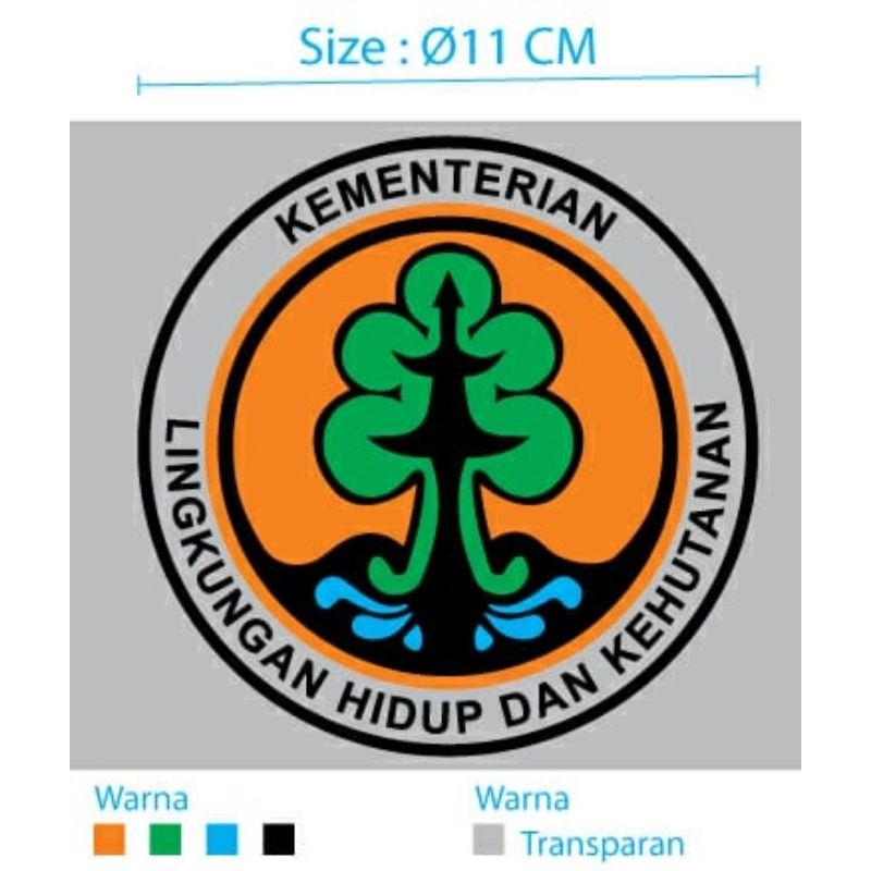 logo tangki Yamaha YT 115 dinas perhutani