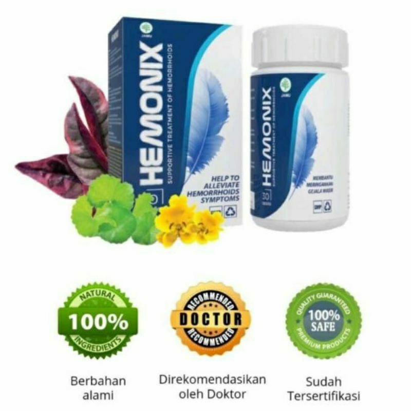 

HEMONIX ASLI 100% ORIGINAL OBAT HERBAL AMBIYEN / WASIR KHASIAT TERBUKTI NYATA