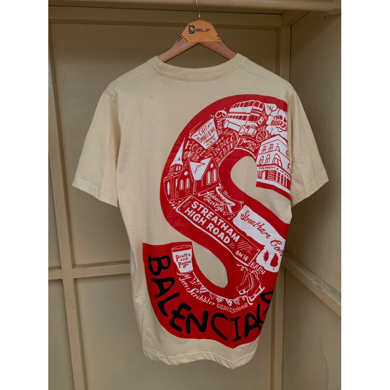 T-shirt BALENCIAGA x SUPREME