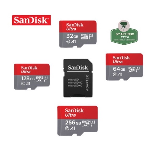 Big Sale.. Memory Card 32GB/64GB/128GB/256GB/512GB Sandisk Ultra Micro sd Original NYG