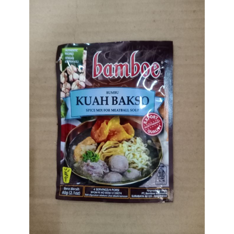 

bumbu kuah bakso Bamboe