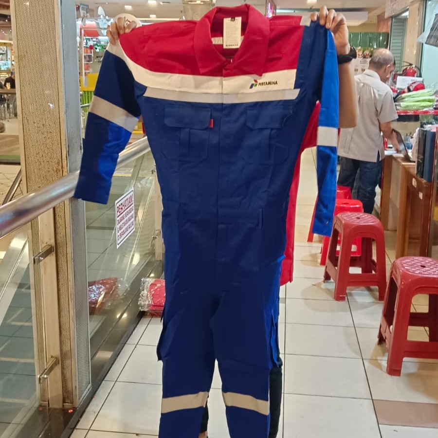 Wearpack Safety Nomex IIIA Pertamina / Coverall Safety Nomex Pertamina