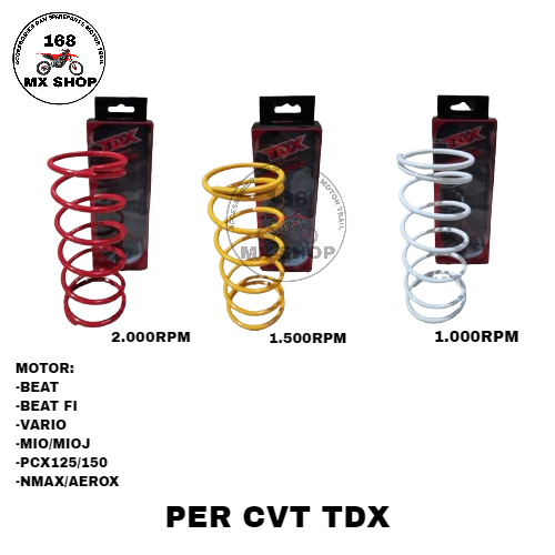 PER CVT TDX { 1000 RPM / 1500 RPM / 2000 RPM } [ Berbagai Motor ]
