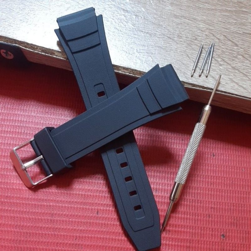 Tali Jam Casio  AW-80 W-800H AQ-164 AQ-190 Premium