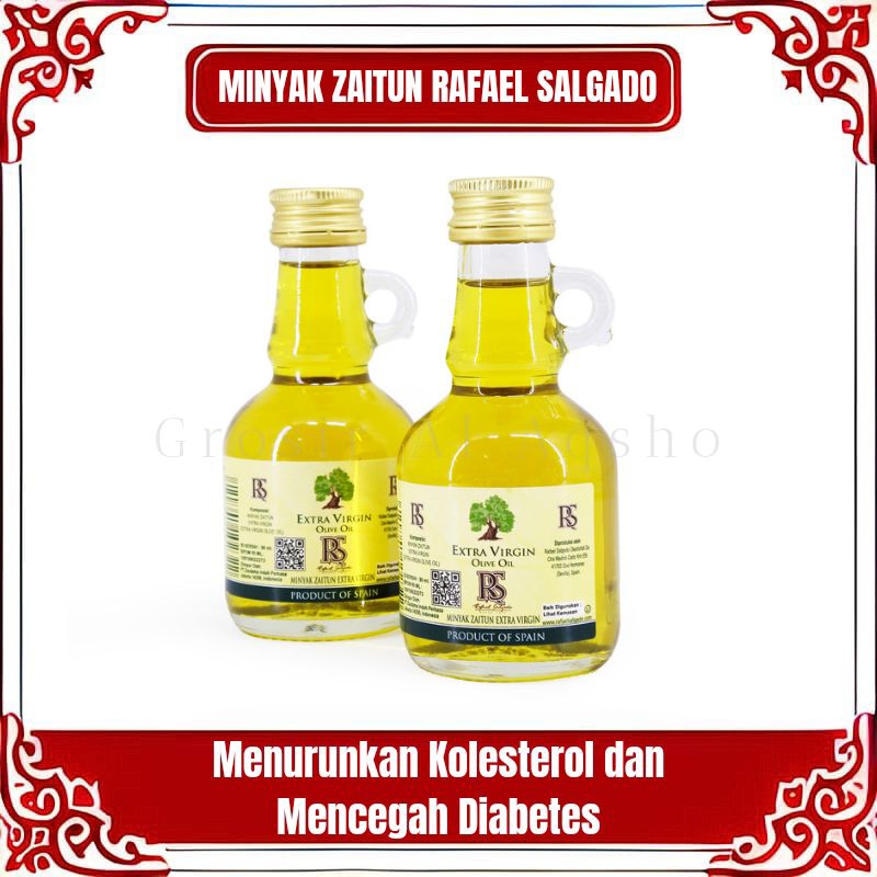 

MINYAK ZAITUN EXTRA VIRGIN OLIVE OIL RAFAEL SALGADO RS 90 ML