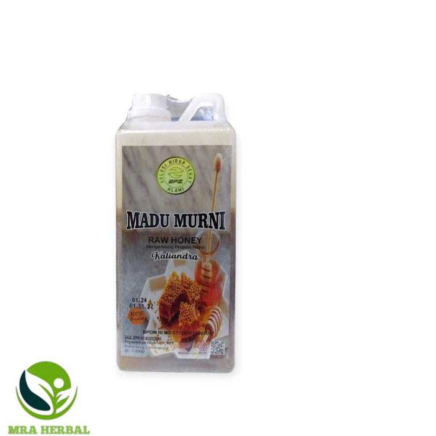 

Madu Murni Raw Honey | Madu Murni Mengandung Propolis Nano | Madu Murni Kaliandra - 1000ml