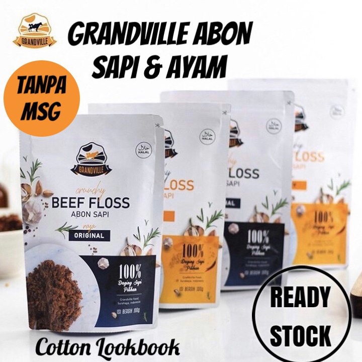 

B33st Product GRANDVILLE ABON SAPI & AYAM 100gram / Bumboo Abon Sapi & Ayam 100gram / Abon Anak Bayi Grand Ville Beef floss / Chicken floss / Bumboo Kaldu Jamur Ayam Sapi dan Keju bubuk [202]