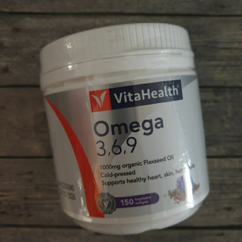 Vitahealth Omega 3 6 9 Organic flaxseed Oil Vitamin Shaklee singapore