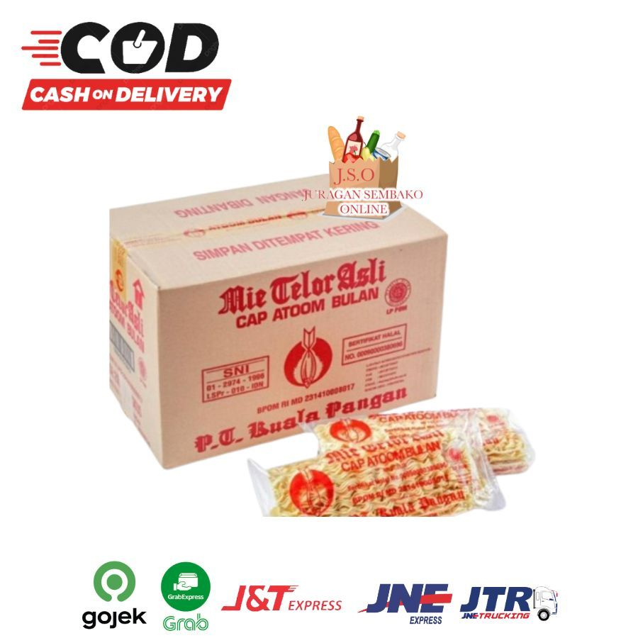 

(JSO) Mie Telor Cap Atom Bulan 1 Dus / Mie Telur / Mie Telur Atoom