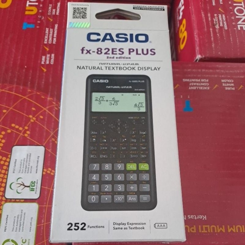 

calculator casio fx -82es plus
