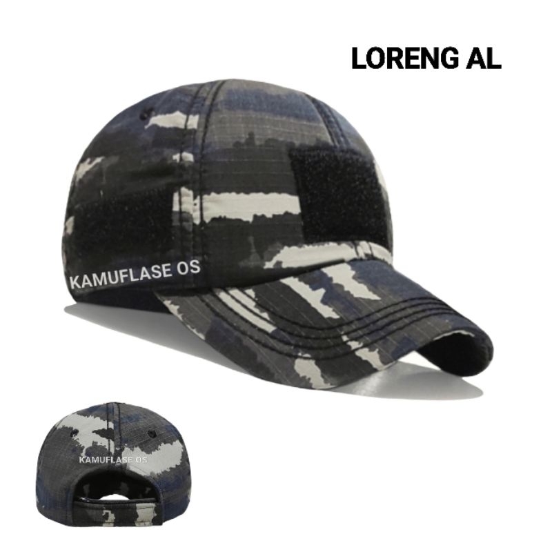 TOPI Tactical Velcro loremg TNI AL KRI pelayaran - PREMIUM