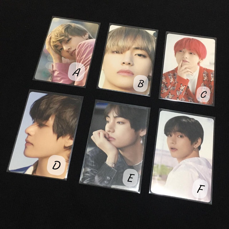 BTS DICON 101 TAEHYUNG V PHOTOCARD (SATUAN)