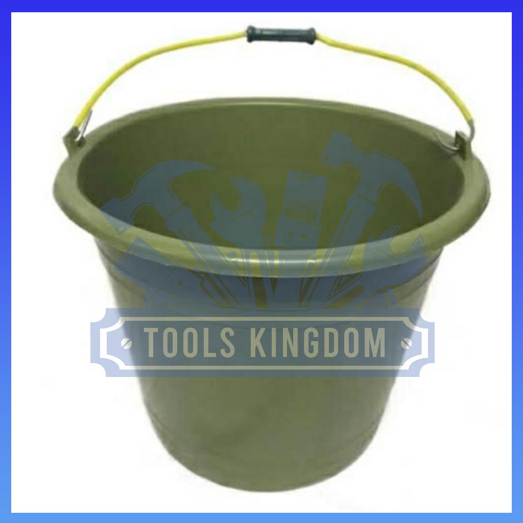 Ember hijau Besar 18" - Ember cor Hijau Besar - Ember Besar