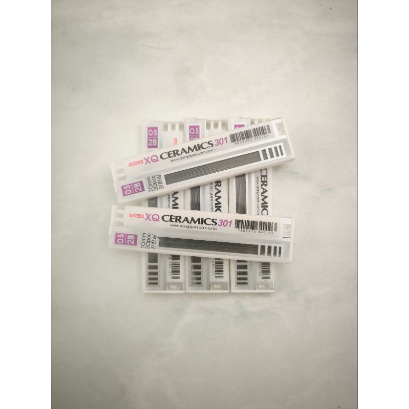 

Refill 20pcs isi pensil Mekanik 0,5 2B DONG A XQ CERAMICS 301