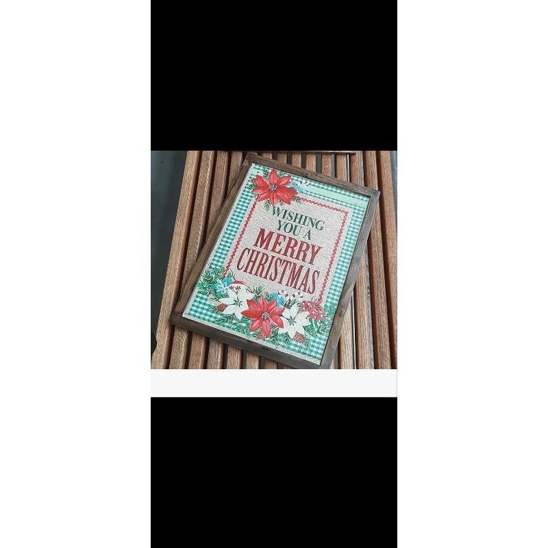 hiasan dinding Natal