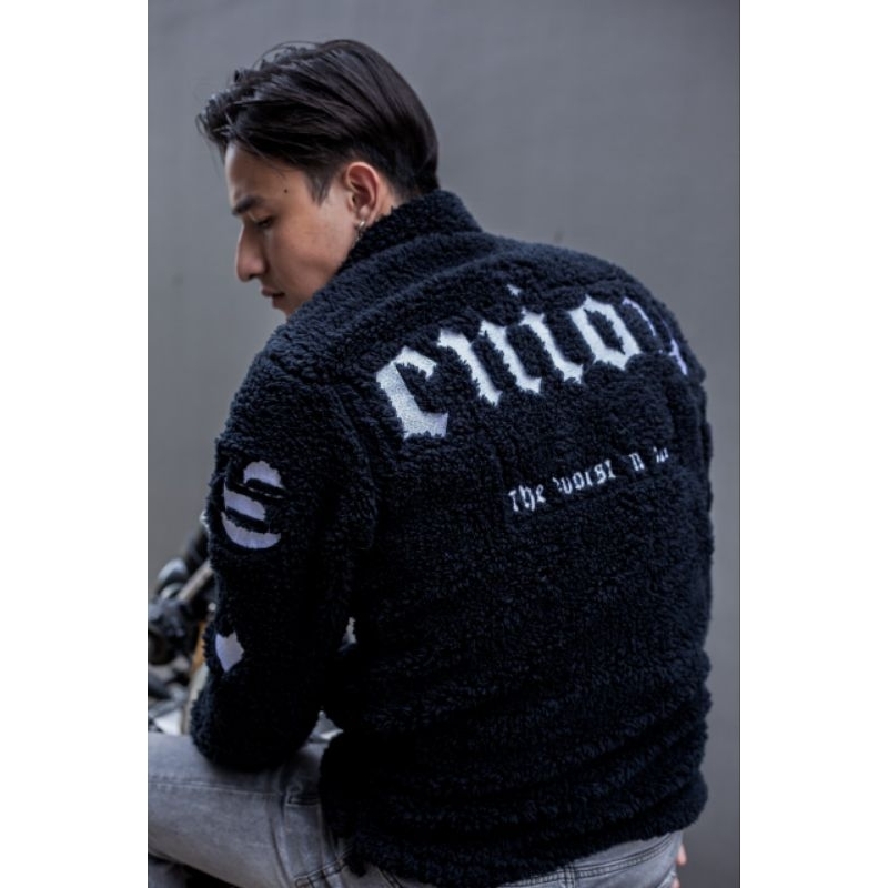 Jaket Sherpa Gns Half Zip