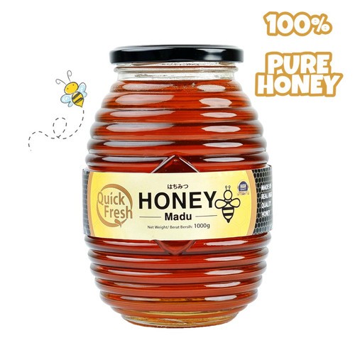 

Quick Fresh - Madu Honey 1 Kg PURE HONEY 100% ORIGINAL