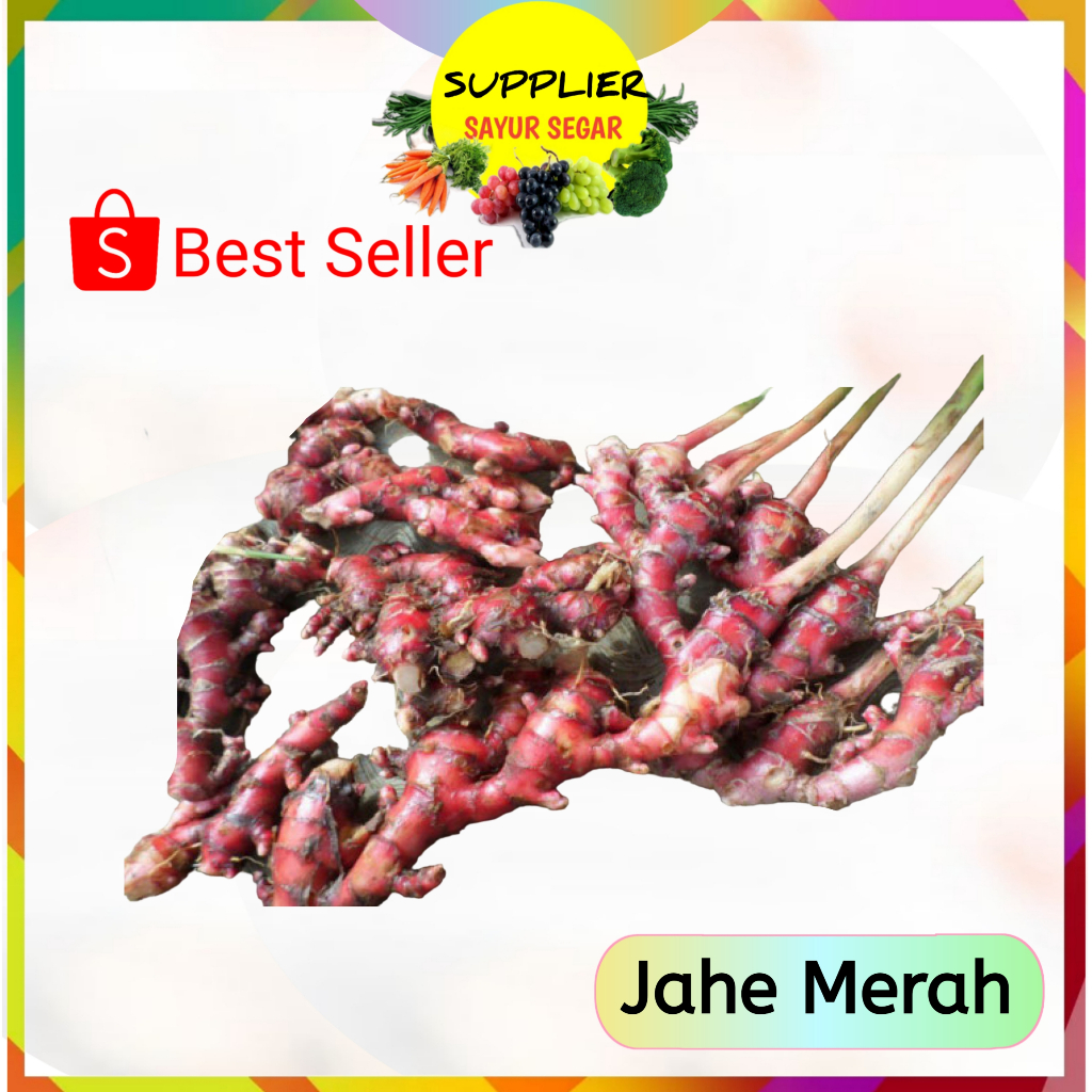 Jahe Merah - Sayur Sayuran Mayur Segar Online Palembang