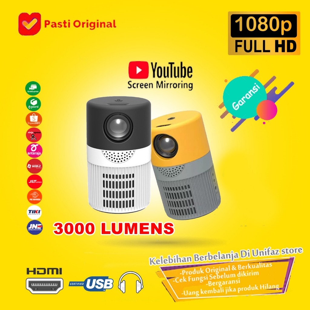 Projector Mini / Proyektor Original / Proyektor Mini Original / Projector Original / Proyektor Mini 