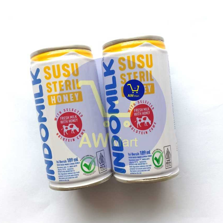 

INDOMILK SUSU STREIL HONEY KALENG 189ML - FRESH MILK INDOMILK SUSU STREIL HONEY KALANG 189ML