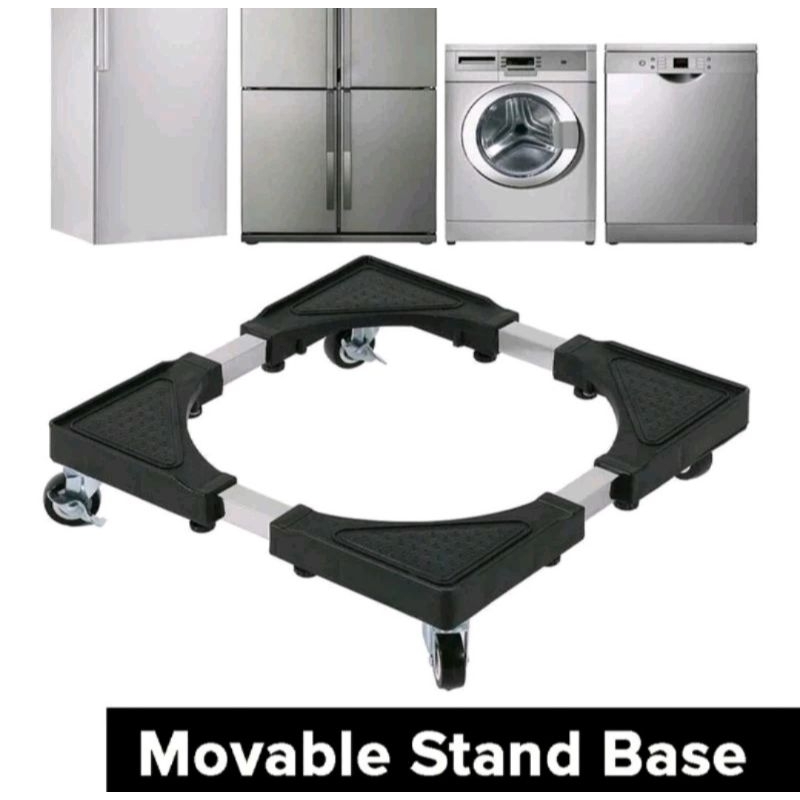 02 Roda Kulkas Roda Mesin Cuci Tatakan Kulkas Kaki Kulkas