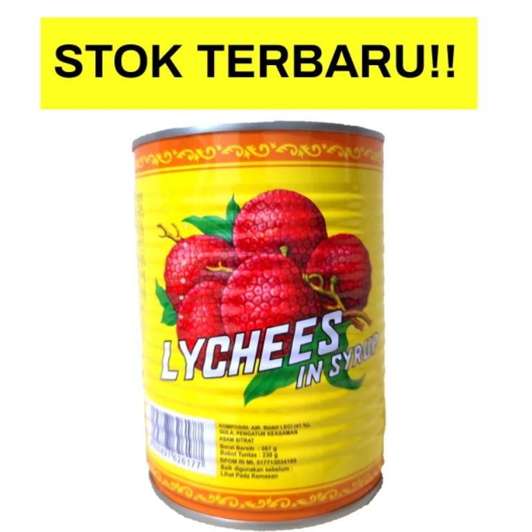 

Terk!!ni Lychees / Leci FYF 567g Diskon